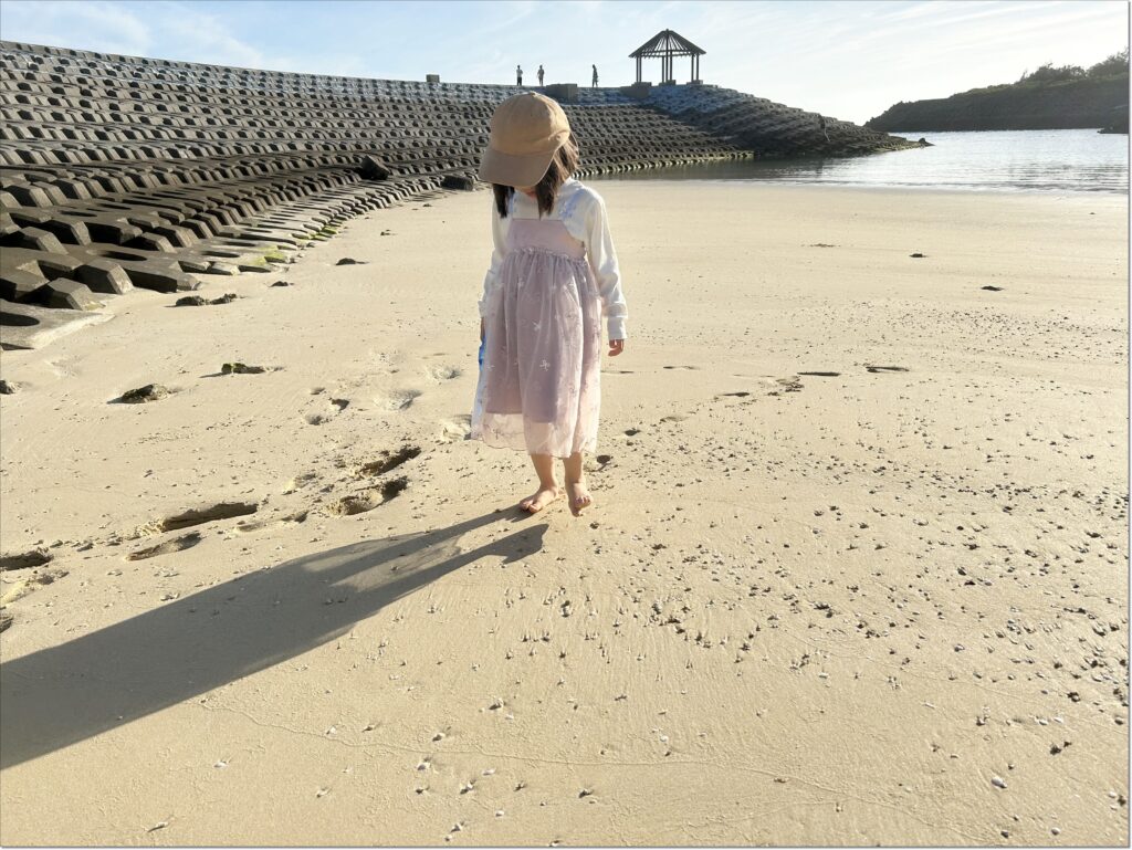 フェリスヴィラスイート宮古島上野前のビーチ画像（筆者撮影）